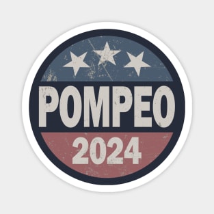 Vintage & Distressed Pompeo 2024 Magnet